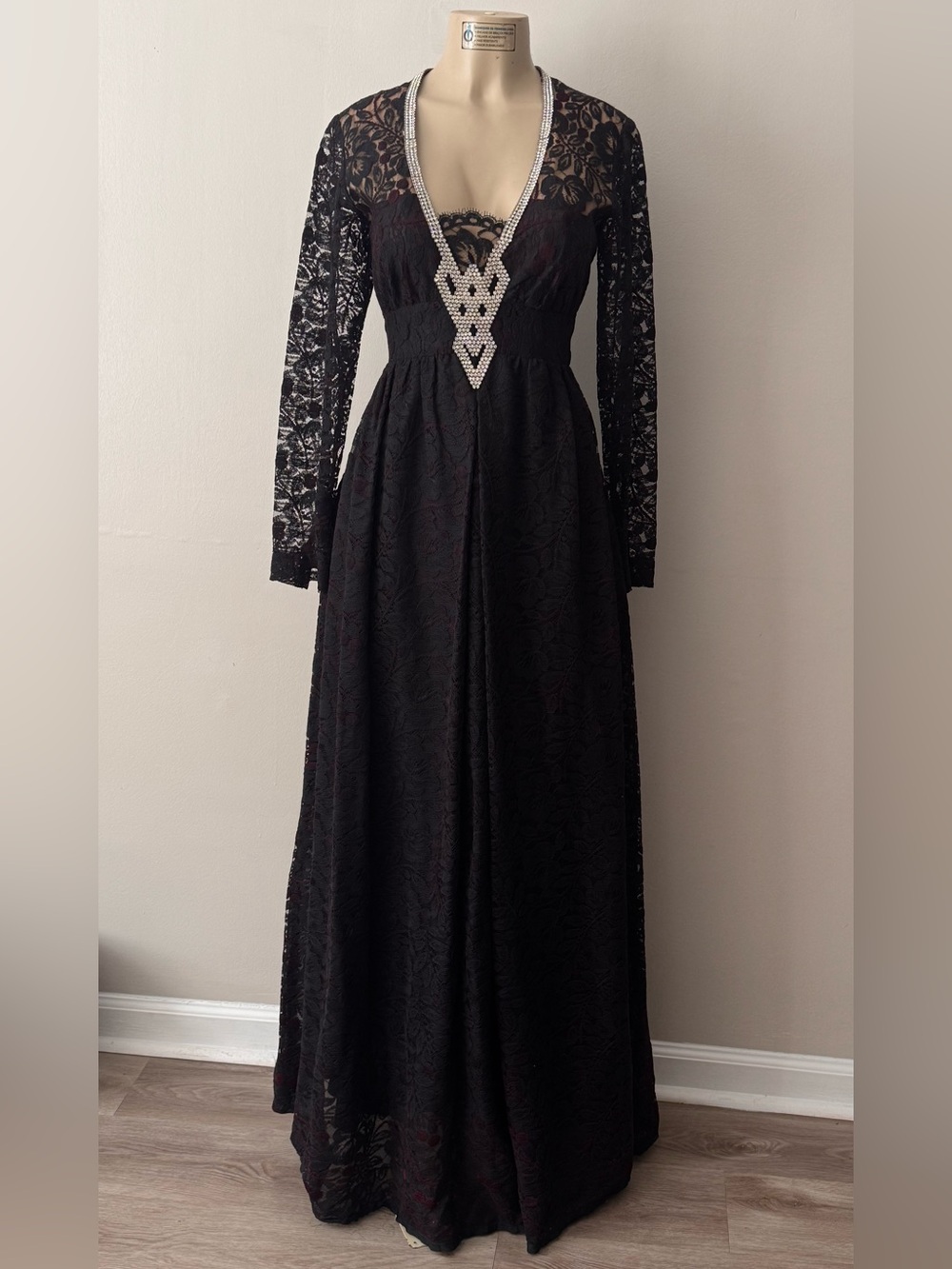 Vintage 1960s Lillie Rubin 700 Collection Evening Gown